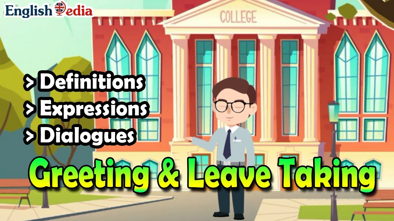 Greeting and Leave Taking | Kelas 7 SMP | Definition - Expressions - Examples