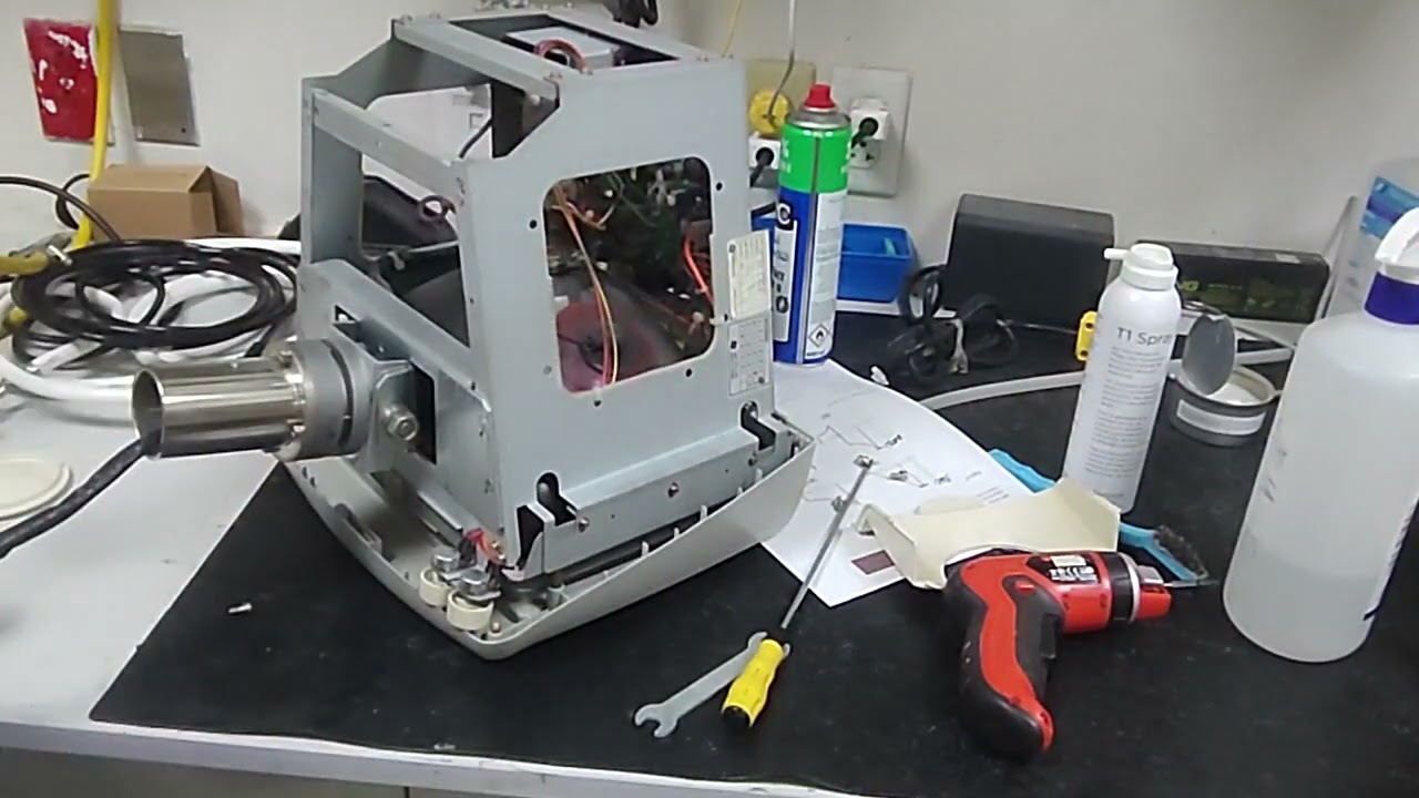 How to repair Medison X4 Ultrasound machine No display.
