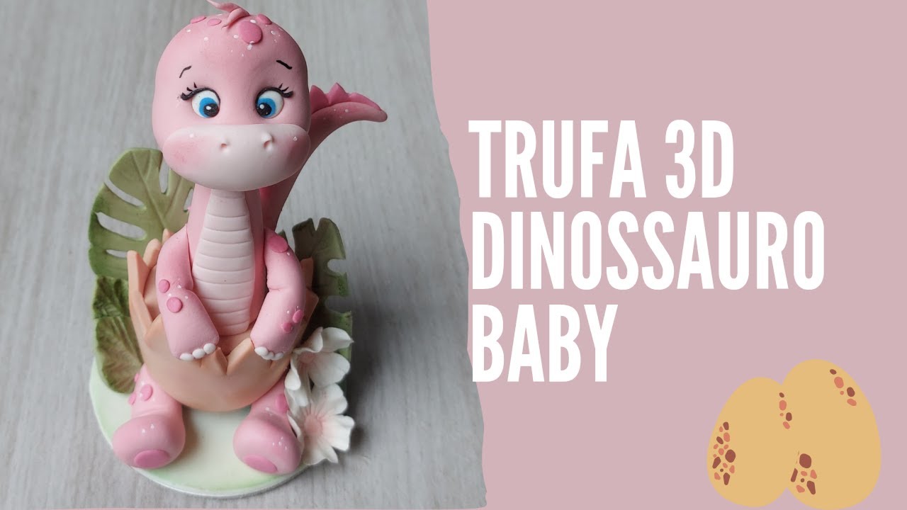 Trufa Personalizada Dinossauro Baby