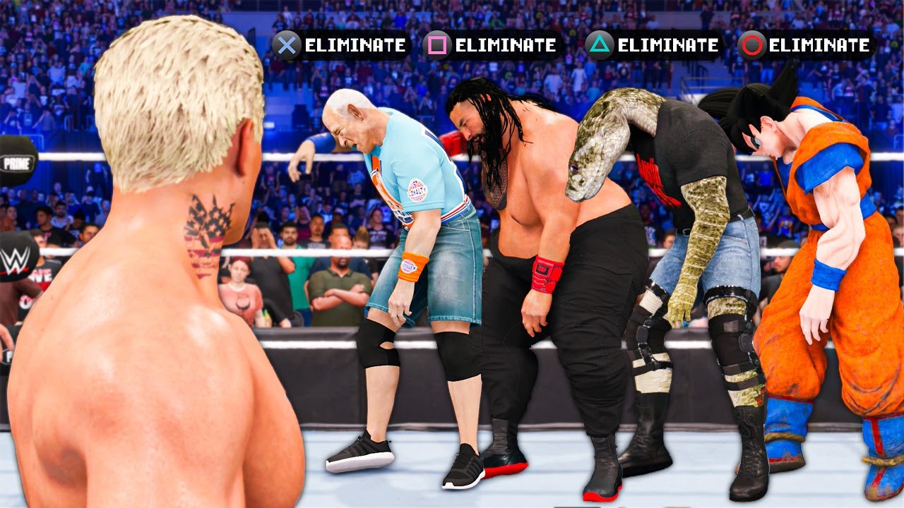 WWE 2K Royal Rumbles that get increasingly more brutal
