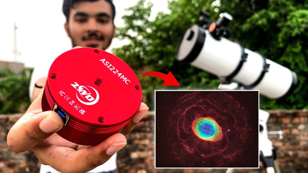 My new Astronomy Camera!! ZWO ASI224 MC Unboxing | Testing | Review🔭📷
