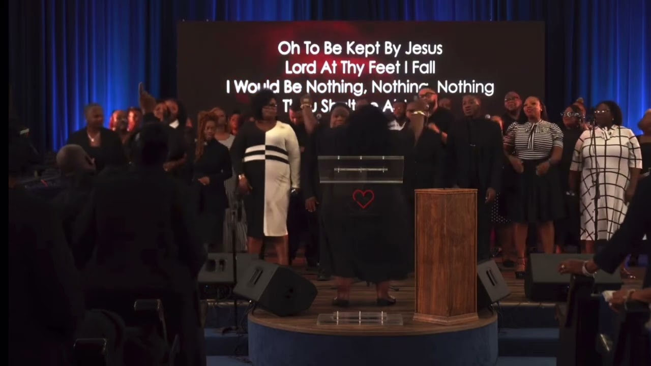 “Oh to Be Kept by Jesus” - By Dr Marcus D. Cosby sung By New Zion Temple Church Mass Choir