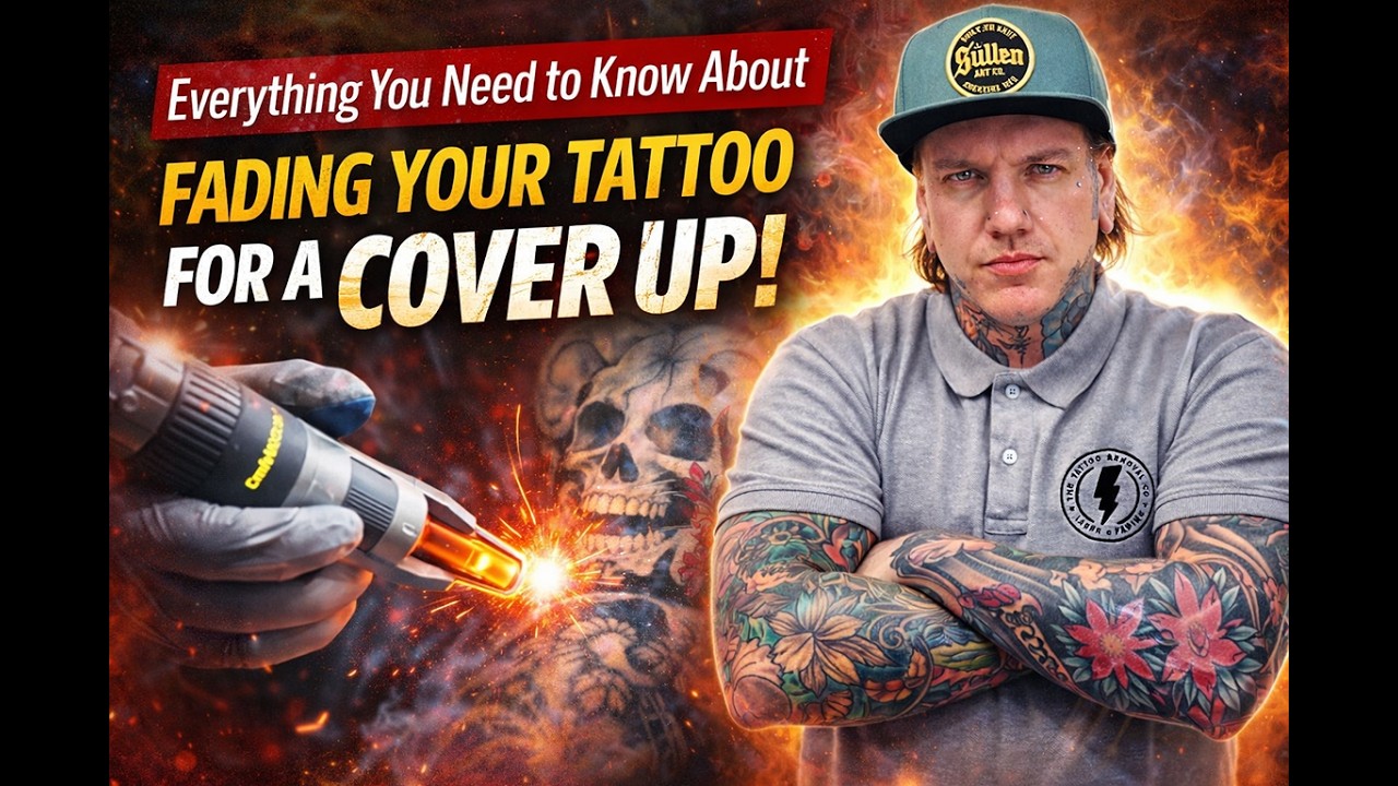 Everything you need to know about fading your tattoo for a cover up!