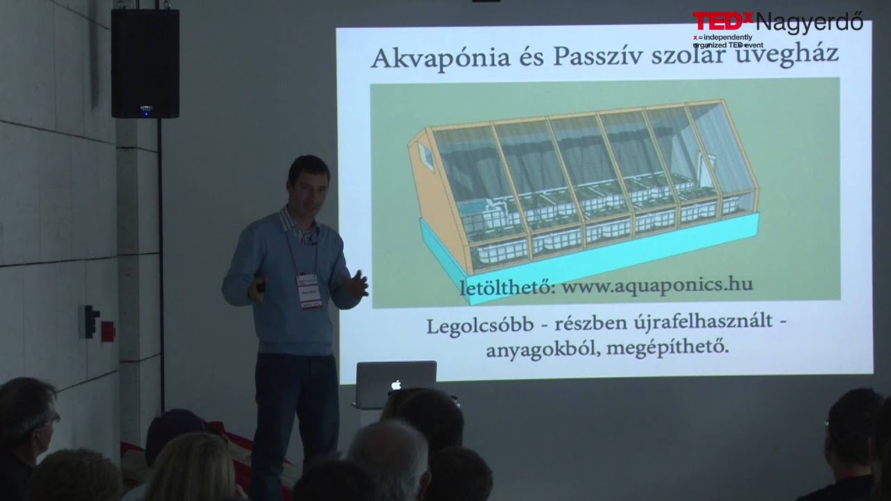Akvapónia és ami mögötte van: Gönczi Péter at TEDxNagyerdő