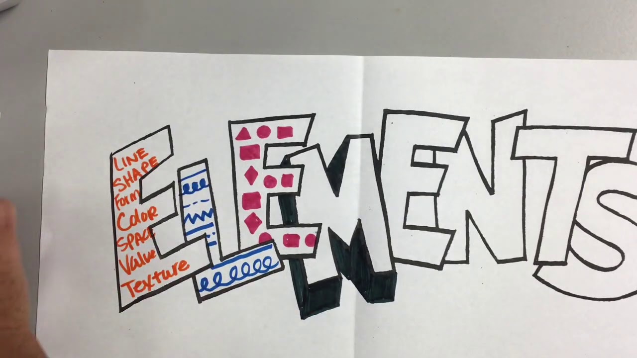 Grade 2 Elements of art design