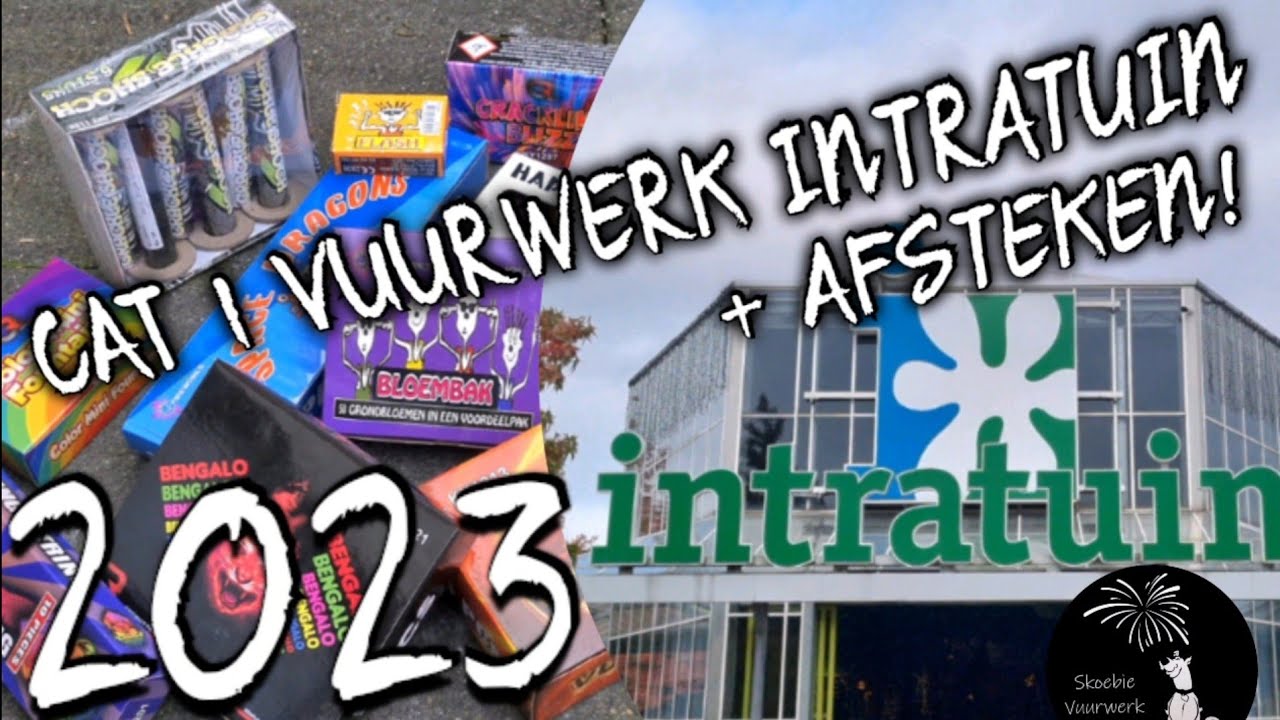 INTRATUIN Cat 1 Vuurwerk 2023 + Afsteken!