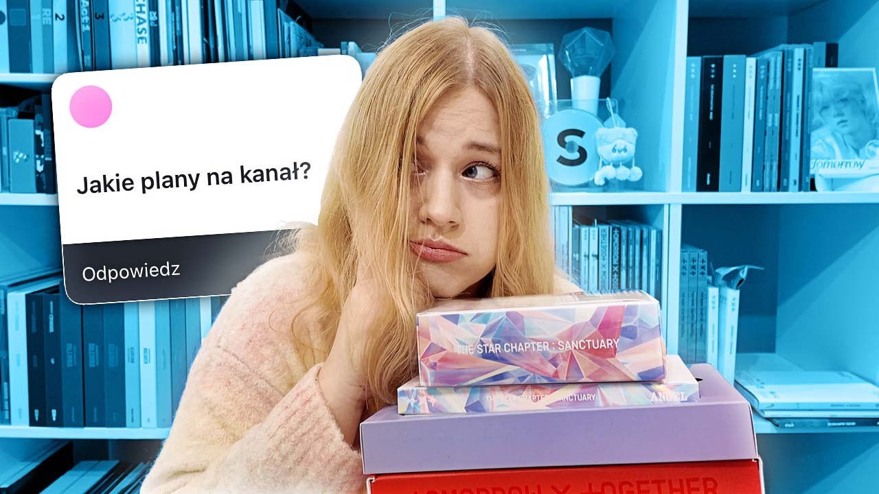 PLANY NA KANAŁ 💬 Unboxing TXT The Star Chapter: SANCTUARY 💿+ photocard  reaction!