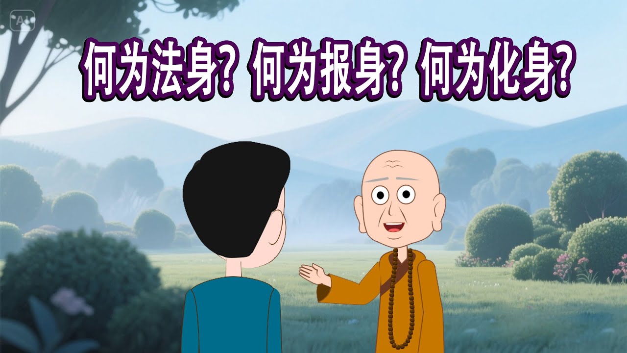 99%的人都理解错了佛的“三身”！法身、报身、化身究竟是什么？听老和尚讲清“法身、报身、化身”的真正含义！