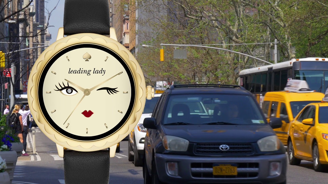 Kate Spade New York Scallop Touchscreen Smartwatch / 2019 Fashion Trernds