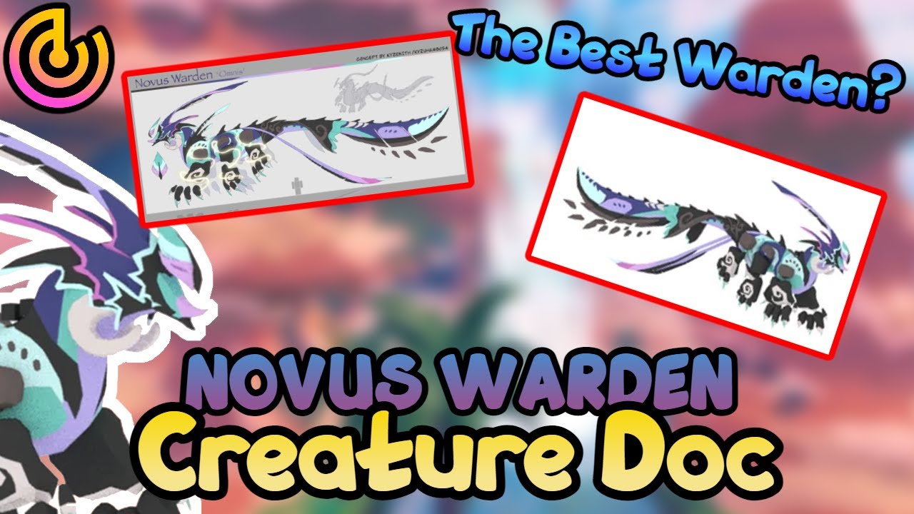 Land, Sea, AND THE SKY?! (Novus Warden) - Roblox Creatures of Sonaria Docs: Ep10