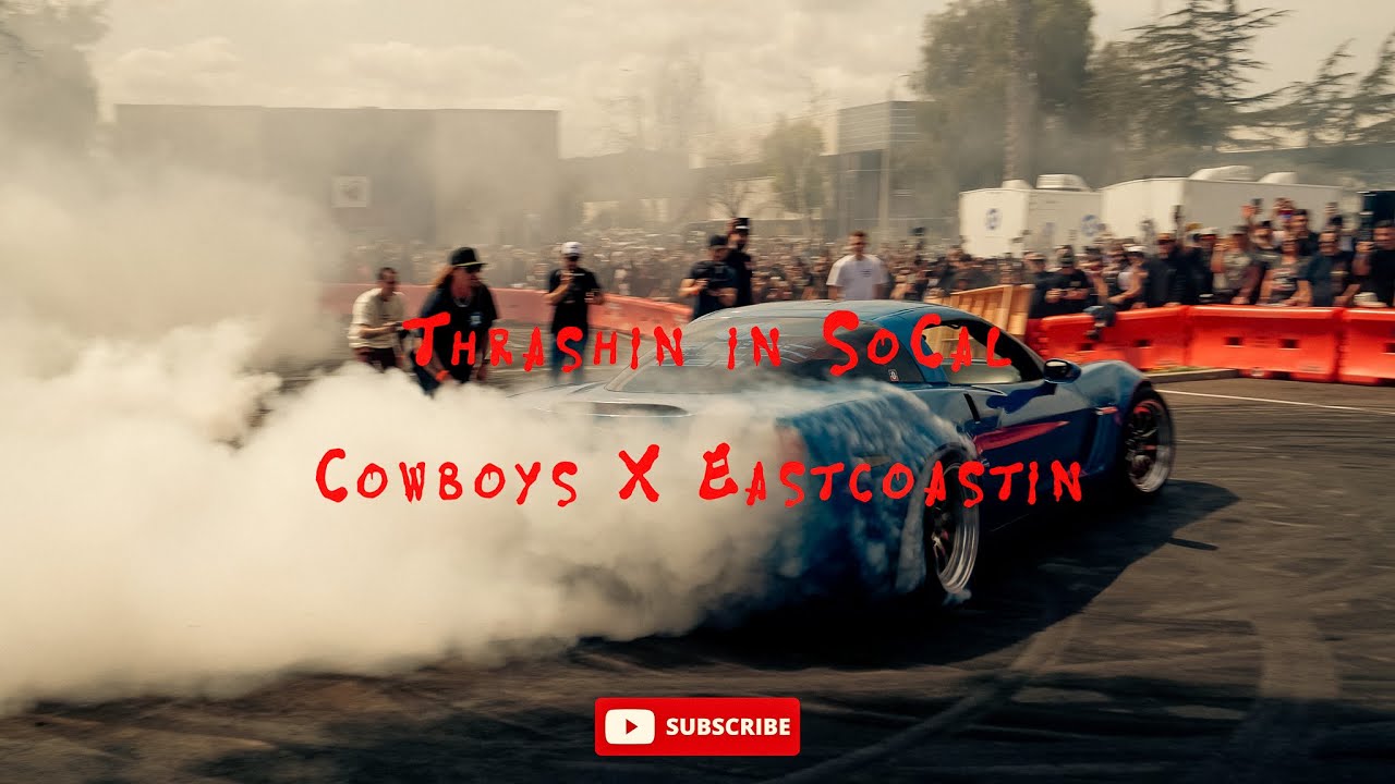 Cbear drifts his C6 vette! Concrete Cowboys x Eastcoastin x Thrashin