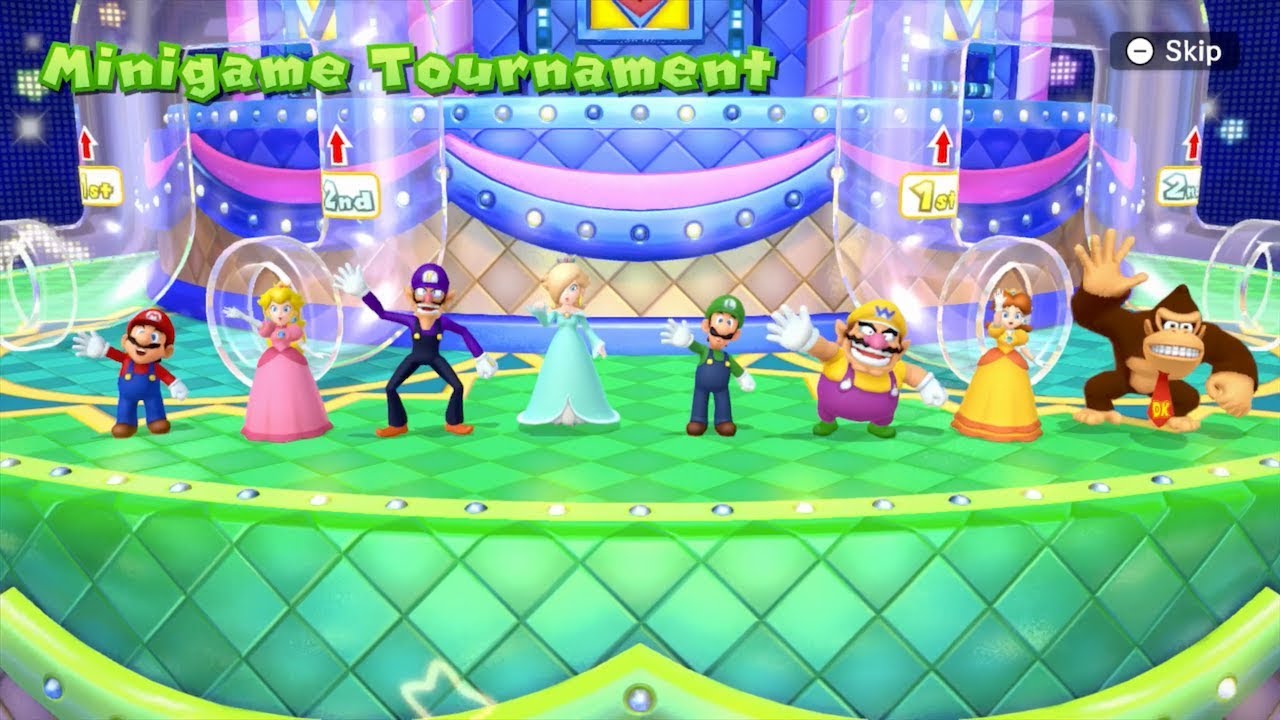 Mario Party 10 - Minigame Tournament (All Characters)