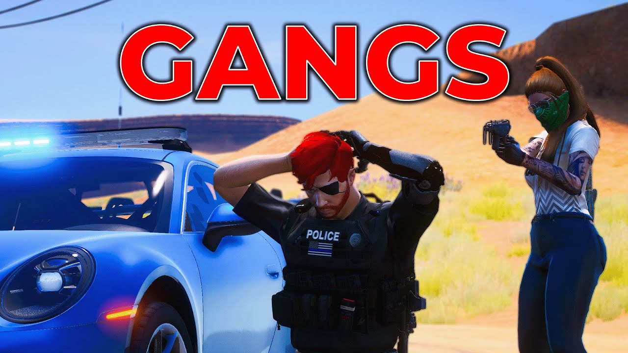 GANG WARS  in GTA5 RP