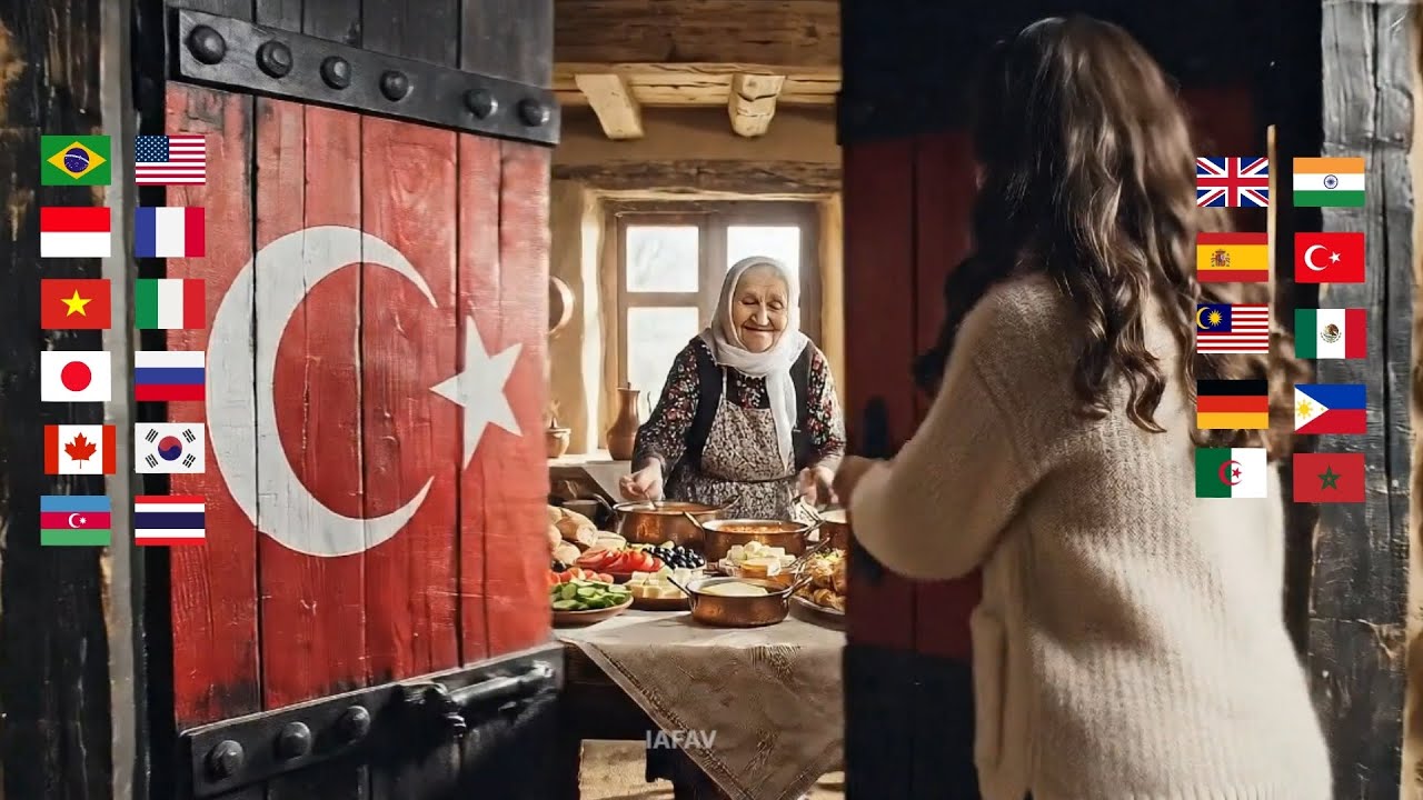 Welcome to Grandma's breakfast behind the country doors