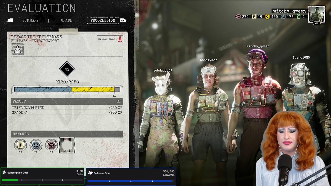 Drag queen Flopping at The Outlast Trials!!!