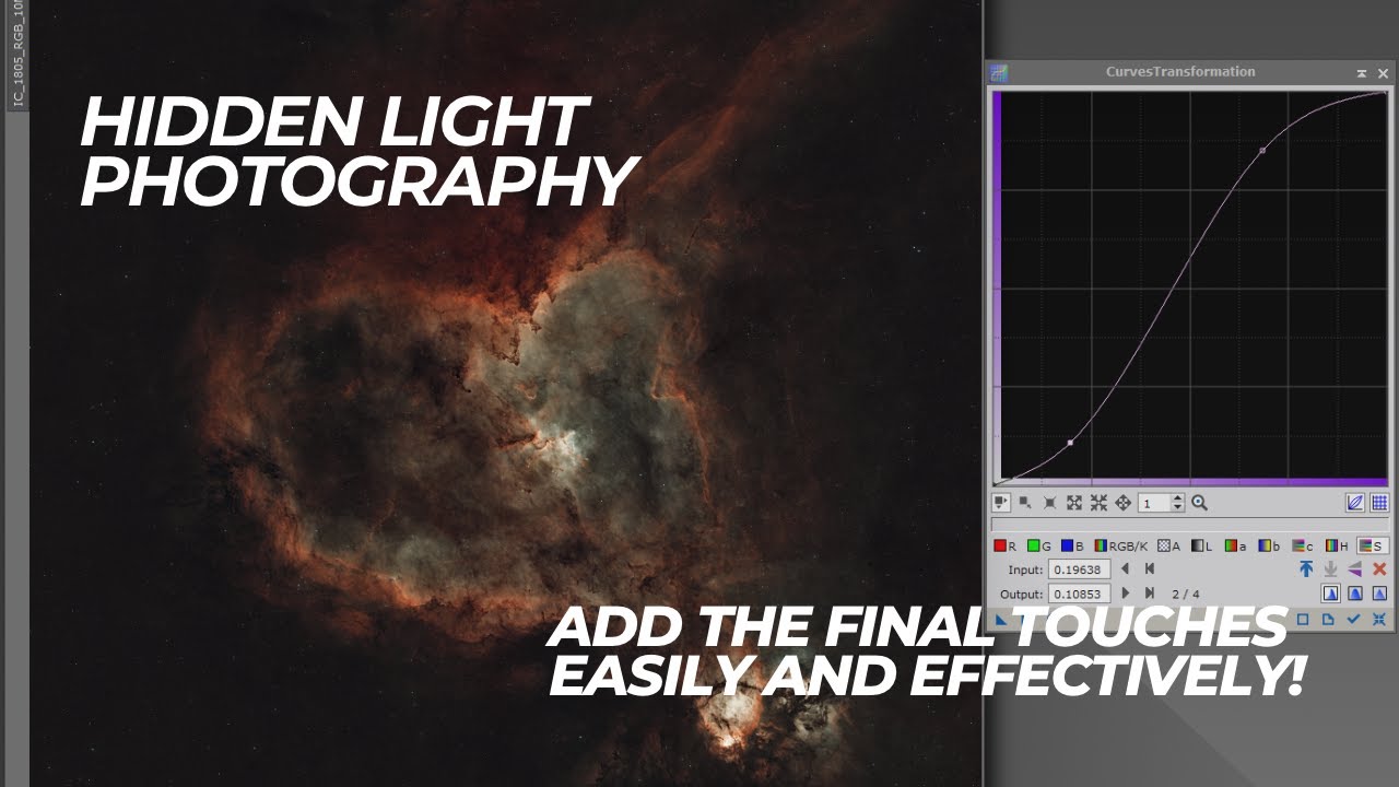 PixInsight Mastery: Curves Transformation for Stellar Image Finishing