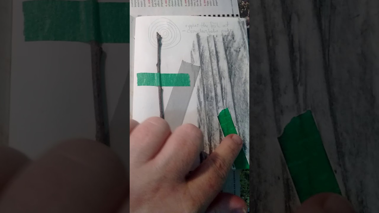 How I use my Travel Journal from Found Objects