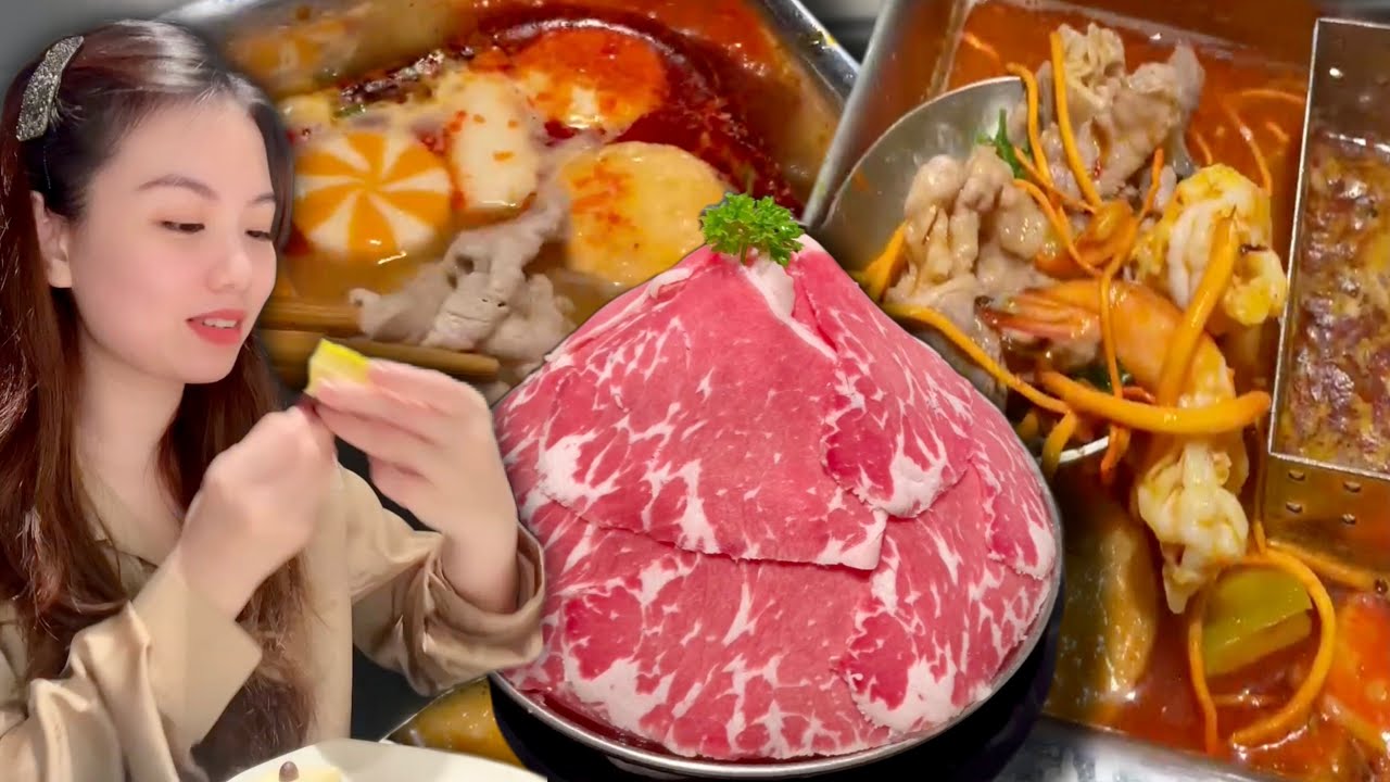 Buffet Lẩu tứ vị, Dễ ăn dễ nuôi 😜 | KIMKHÁNHNÈ Vitaminkk