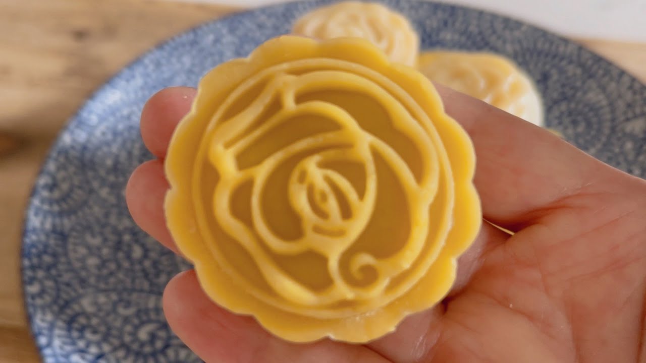 Mango Grapefruit Snowy Mooncake 楊枝甘露冰皮月餅 | 口感清爽又美味～芒果西柚純素月餅～低糖低脂高纖維～Low GI Low Fat mooncake recipe ~