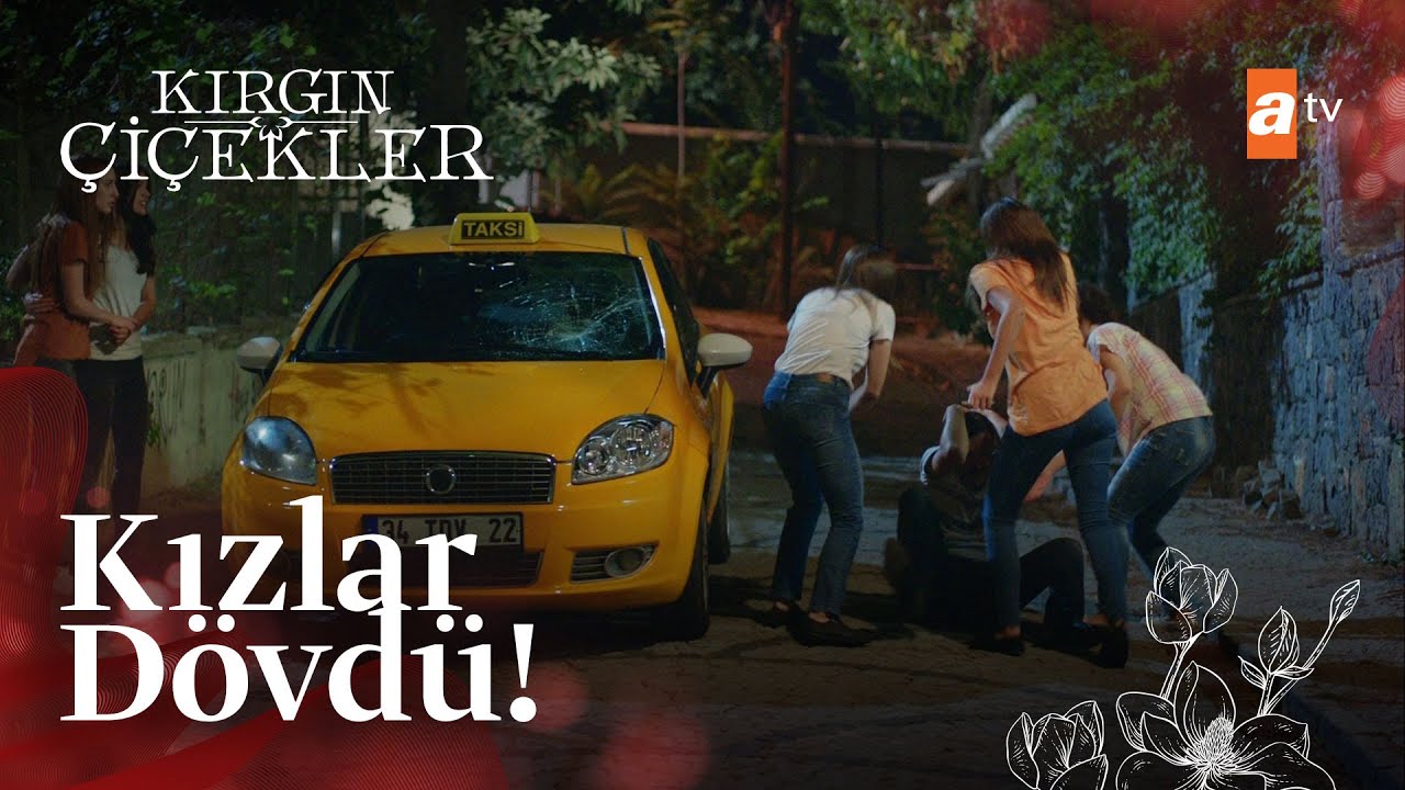 Kızlar sokak ortasına Kemal'i dövdüler! - Kırgın Çiçekler 56. Bölüm