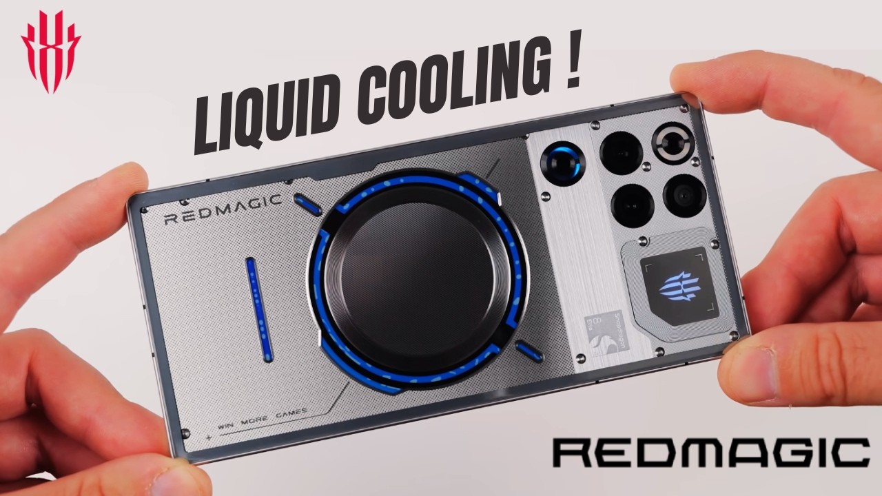 This Phone Has It's Own Liquid Cooling !