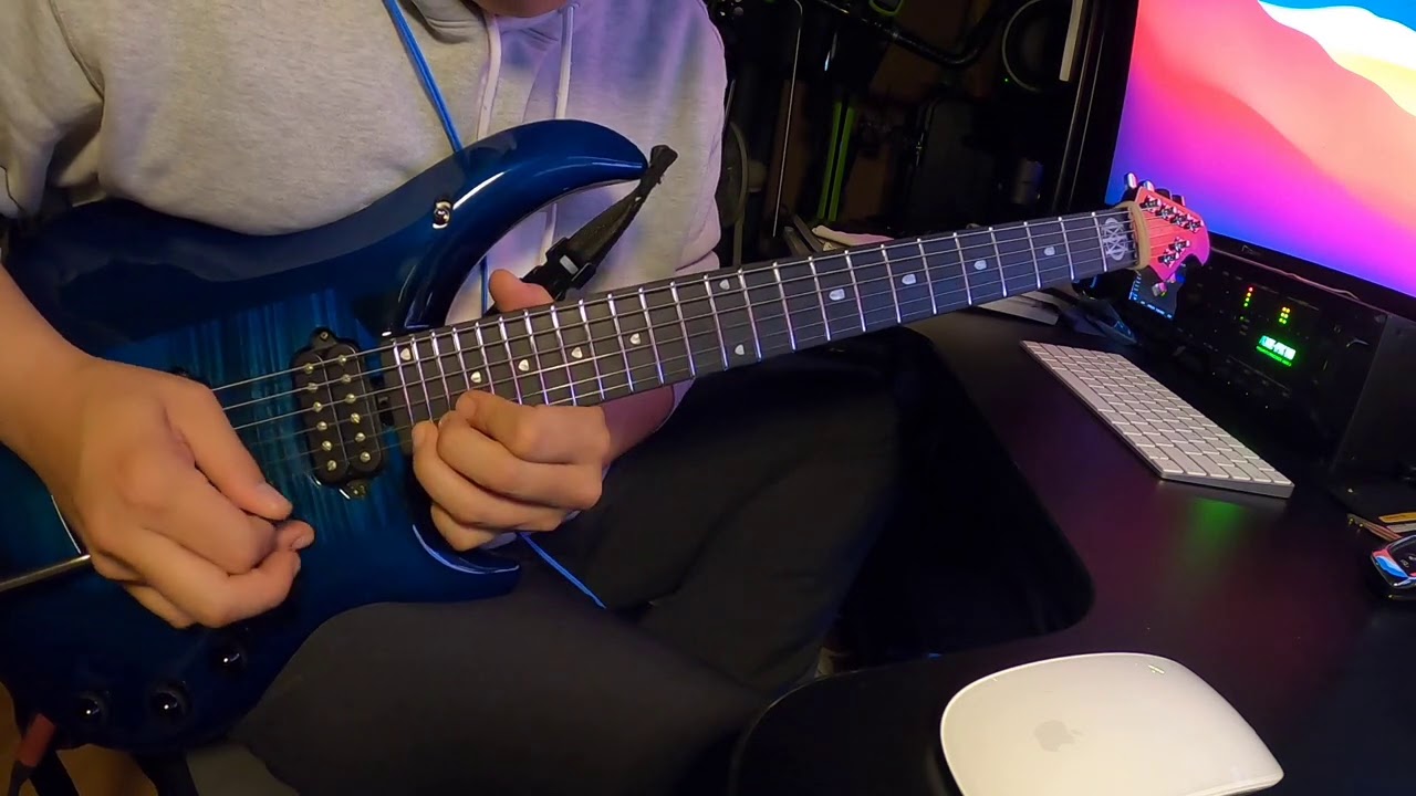 Dream Theater - At Wit's End / Guitar solo play-through