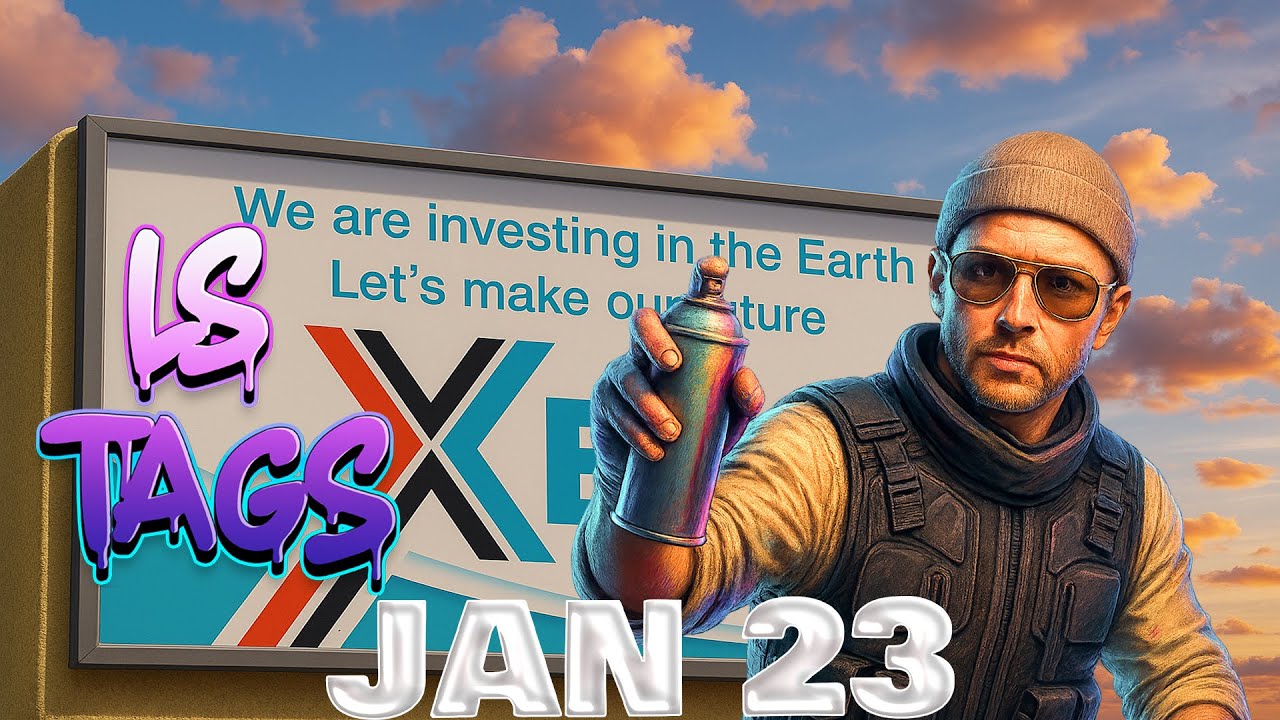 GTA Online LS Tags Location Today January 23 | I Found ALL 5 LS Tags in GTA Online Today!