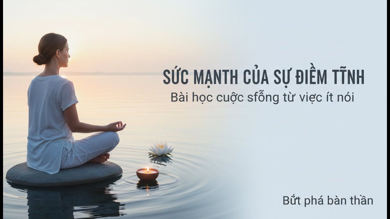 Bài học cuộc sống | Sức mạnh của sự ĐIỀM TĨNH và ÍT NÓI