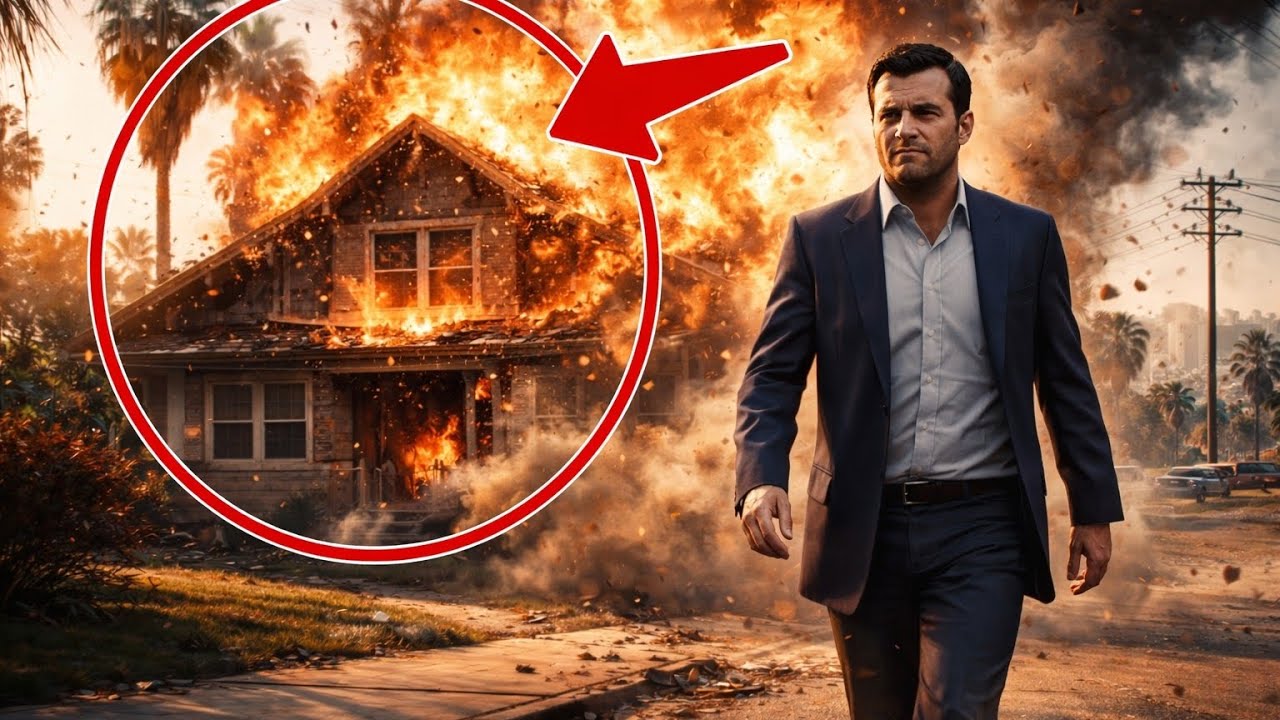 Michael destroyed Los Angeles luxury mansion || GTA 5 