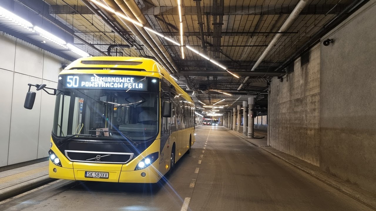 Linia 50 ZTM - Katowice Dworzec PKP - Siemianowice Powstańców Pętla