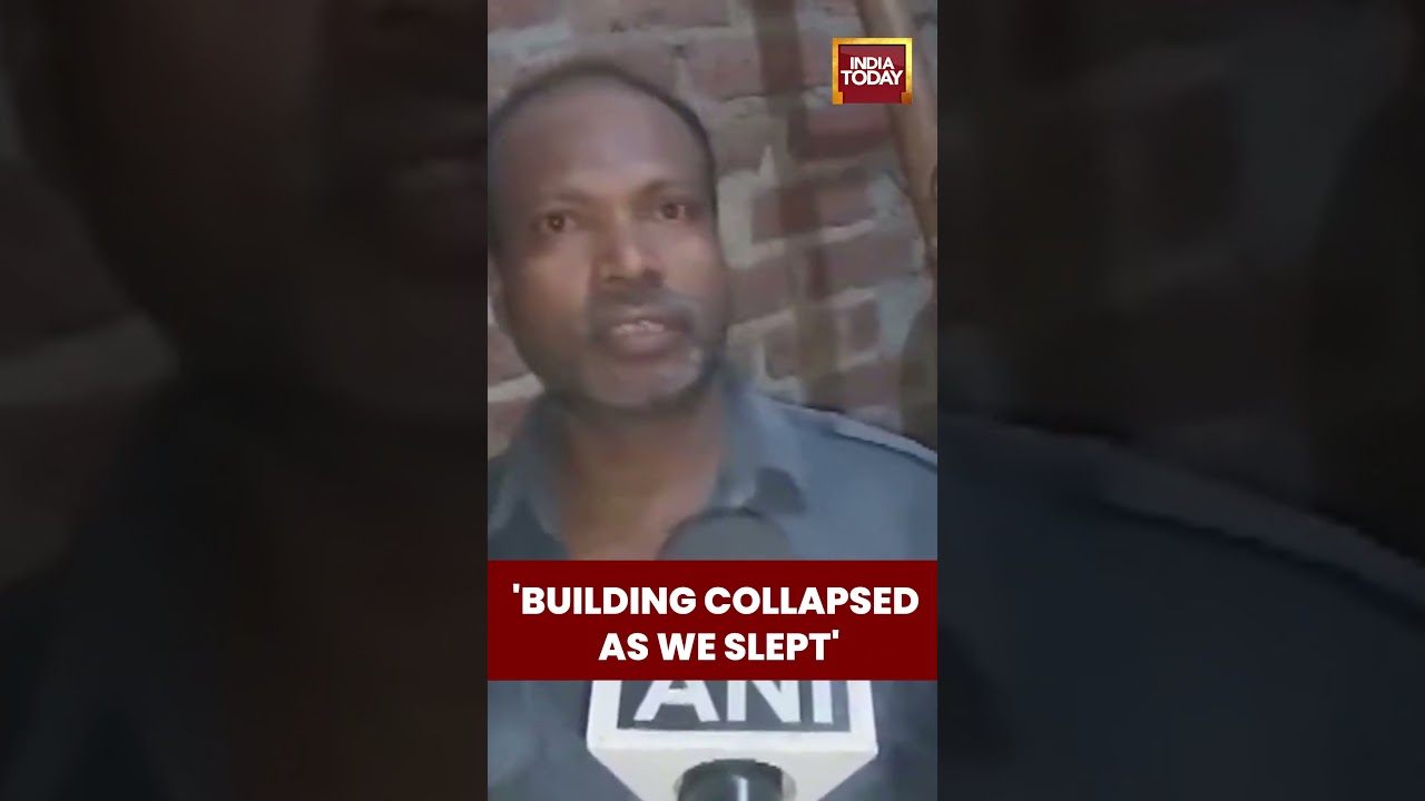 Delhi Building Collapse: Everyone Was Sleeping, The Building Collapsed On One Side Of My House