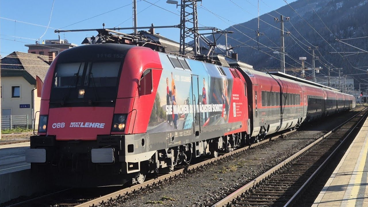 🇦🇹Bahnverkehr in Spital an der Drau mit Adessio Rail, ÖBB Next Lehre 1116 und mehr🇦🇹