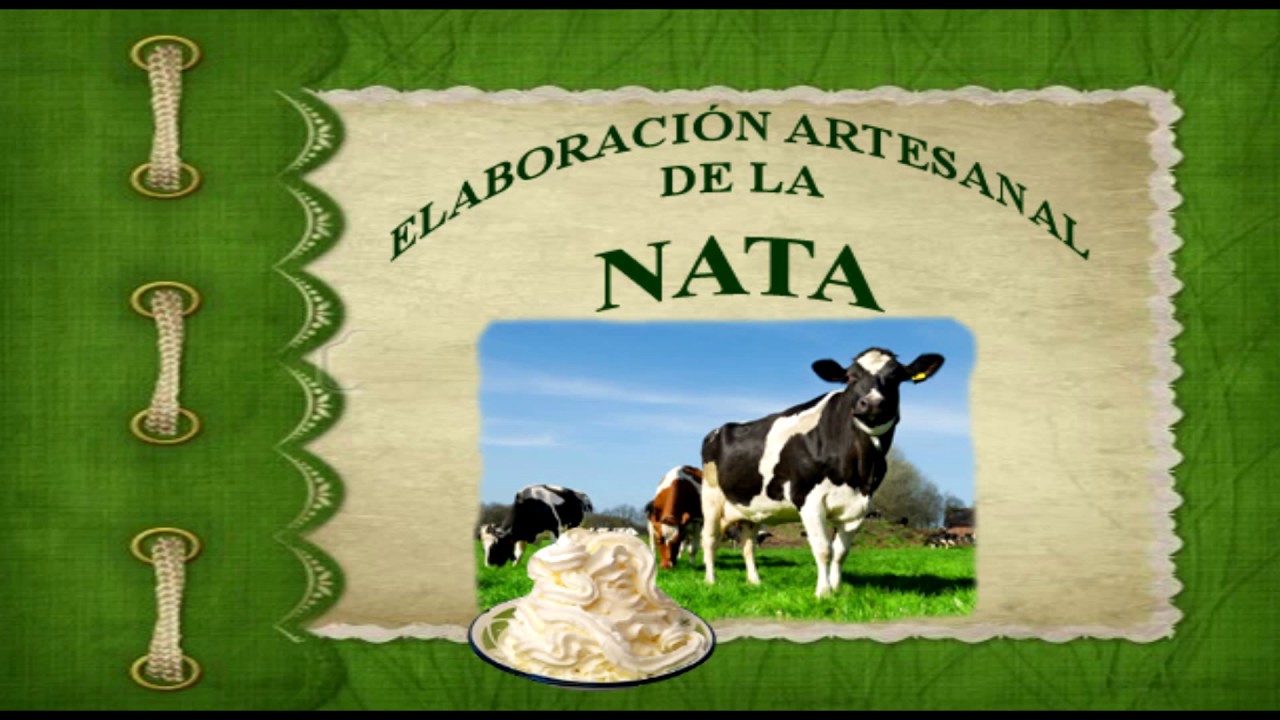 Elaboracion Artesanal de Nata.