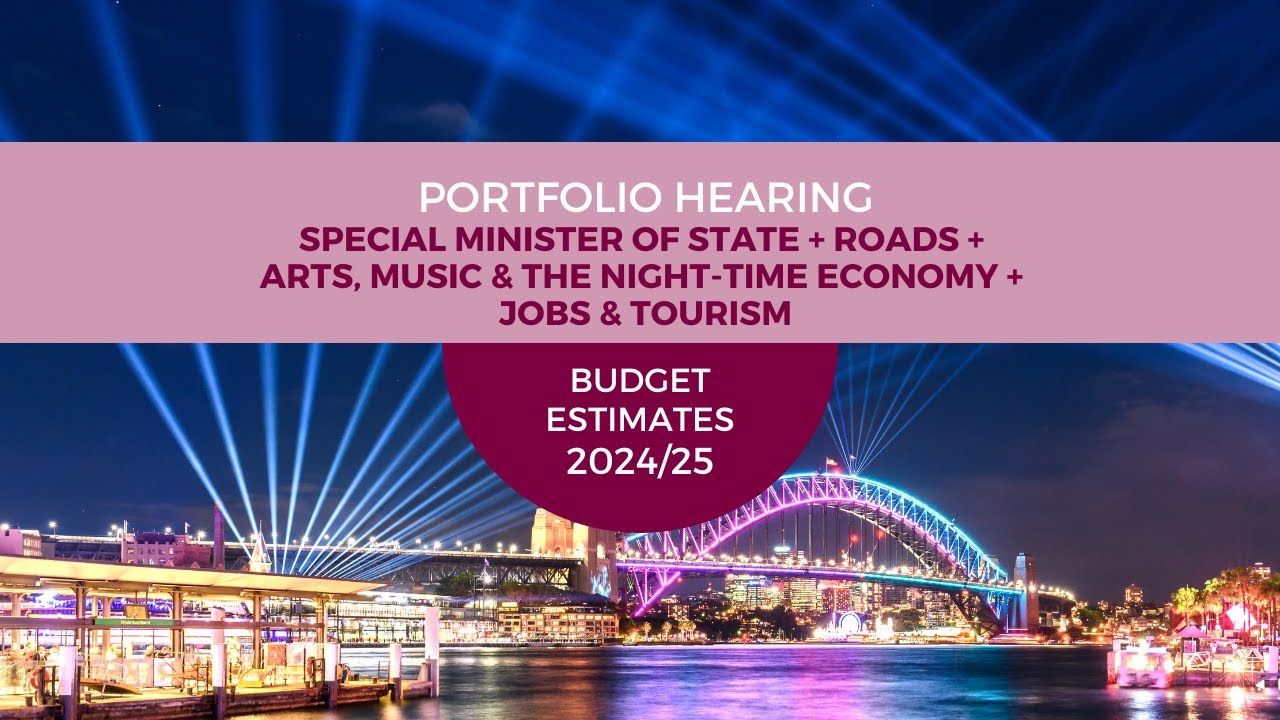 Budget Estimates 2024-2025 - Hon John Graham MLC - 6 September 2024