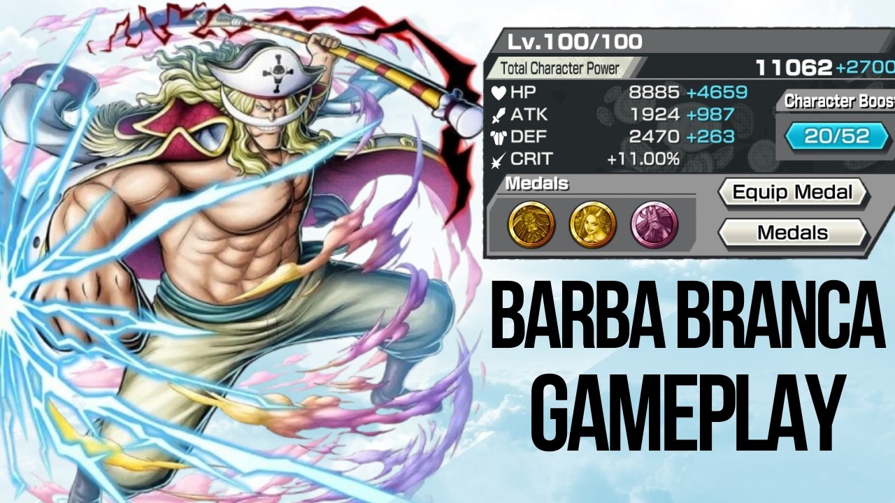 THE STRONGEST DEFENDER IN OPBR? WHITEBEARD GAMEPLAY 🏴‍☠️💥