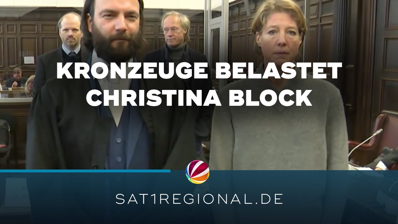 Kronzeuge im Entführungsprozess: Christina Block soll Informationen über Aktion gehabt haben