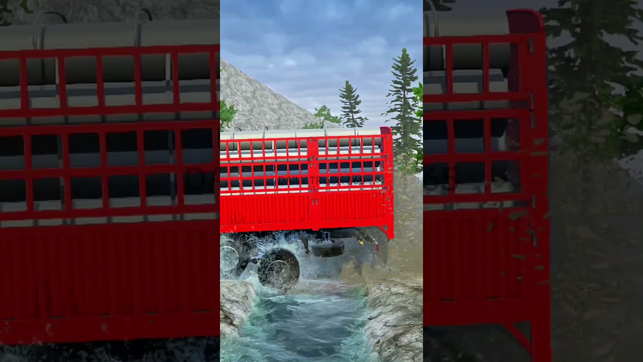 SpinTires MudRunner|Truck Simulator Eps 317 | Epic Heavy Load River Crossing Gone Wrong?