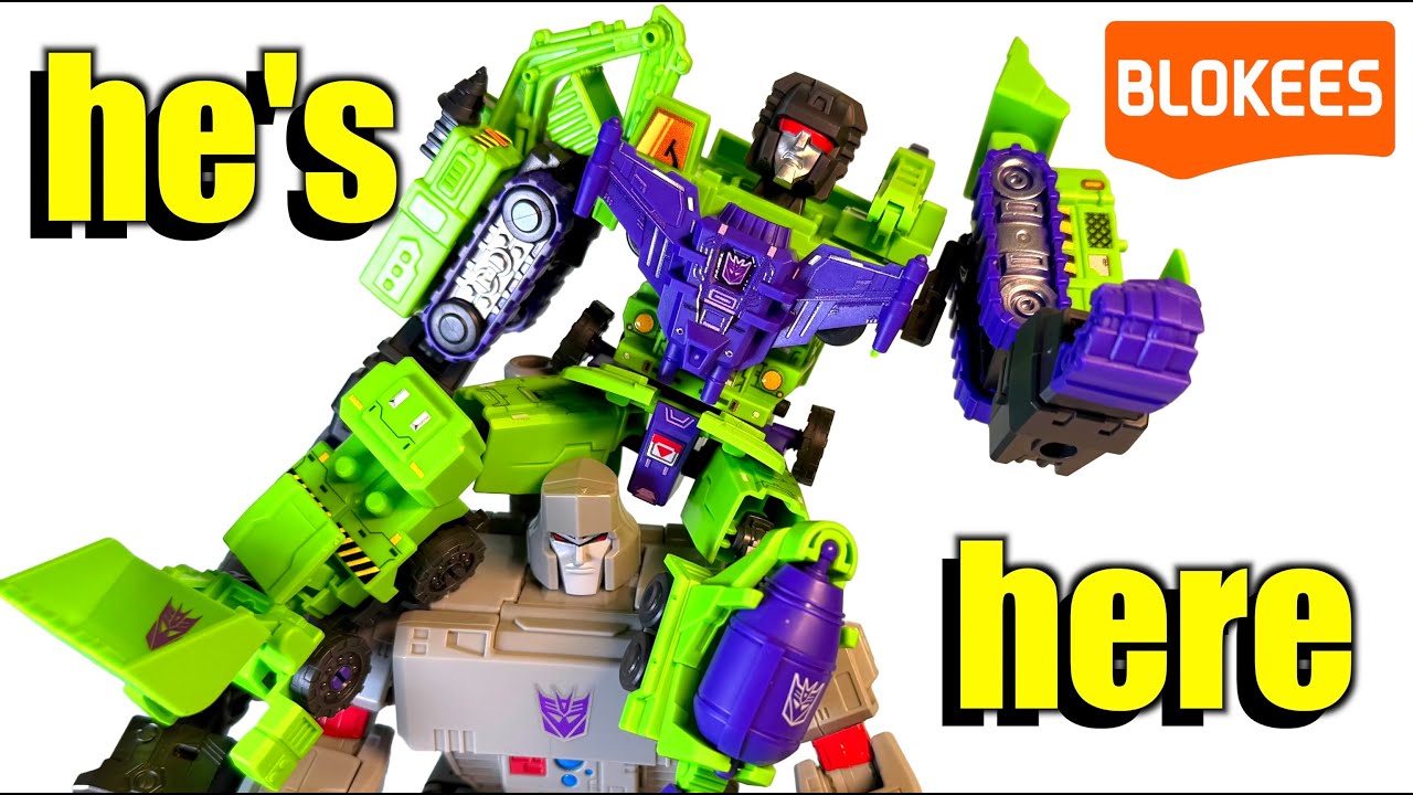 How to Build Blokees Devastator Combiner Accessory Kit #transformers #blokees