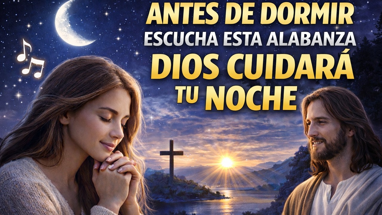 Antes de Dormir Escucha Esta Alabanza 🙏 Dios Cuidará tu Noche