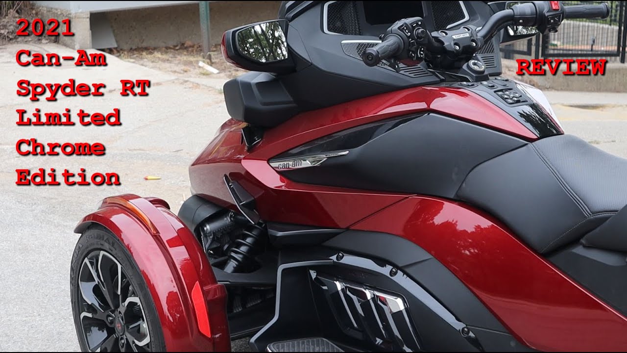 REVIEW 2021 Can-Am Spyder RT Limited Chrome Edition BRP deep Marsala Red metallic 3-Wheel motorcycle