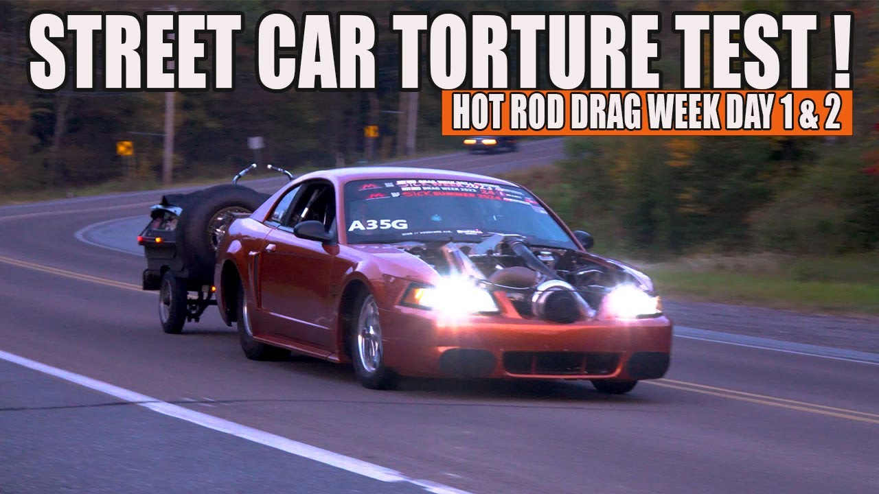 Hot Rod Drag Week 2025 Wheelies, Carnage , Crashes Day 1 & 2