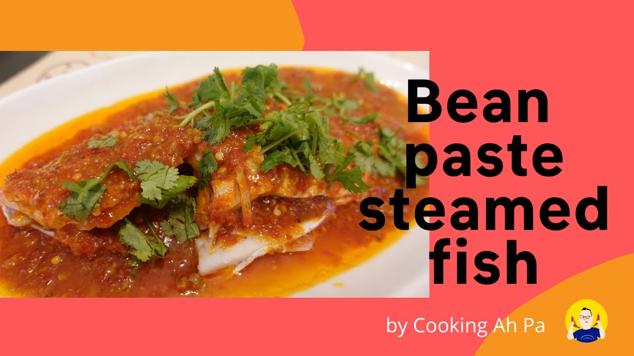 Bean paste steamed fish | 酱蒸红鱼