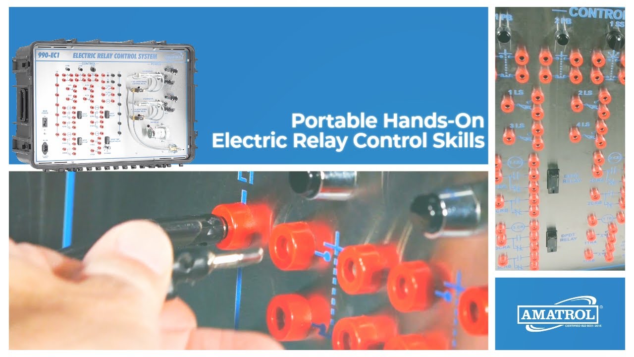 PORTABLE ELECTRIC RELAY CONTROL - Amatrol's 990-EC1