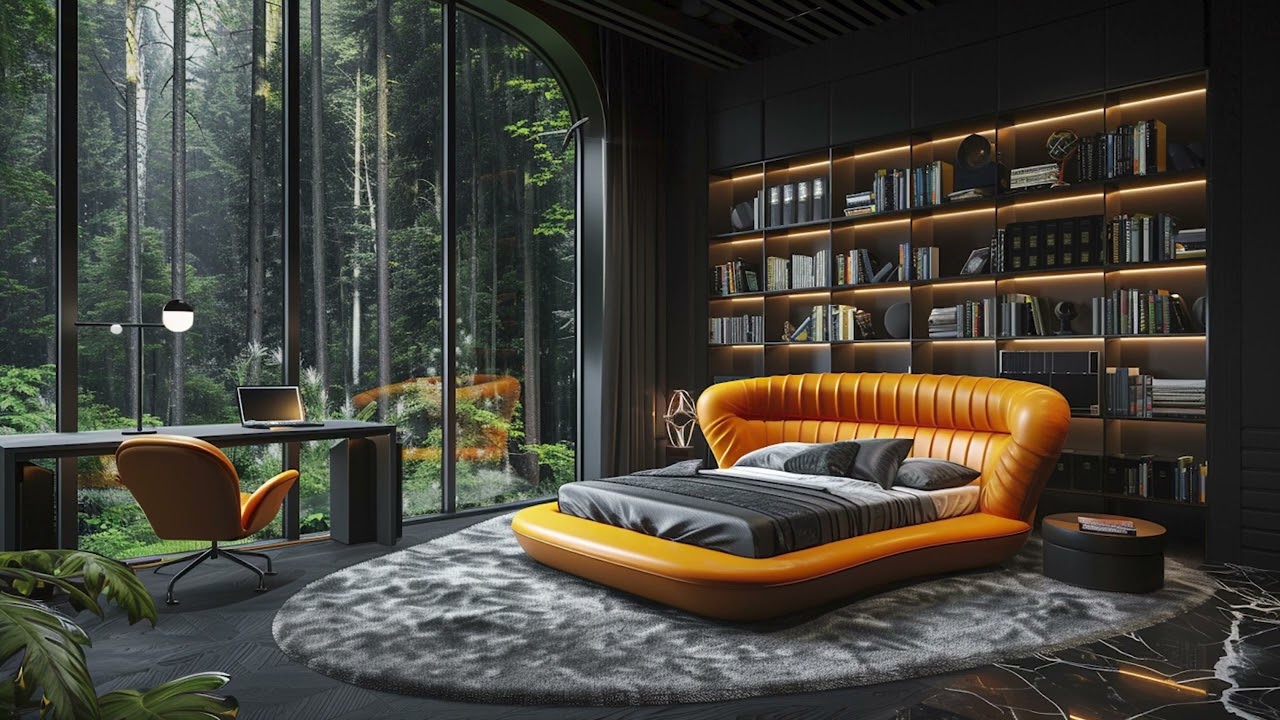 Ambient Rainstorm: Creating A Tranquil Work Sanctuary For Meditation | For Insomnia, Meditation