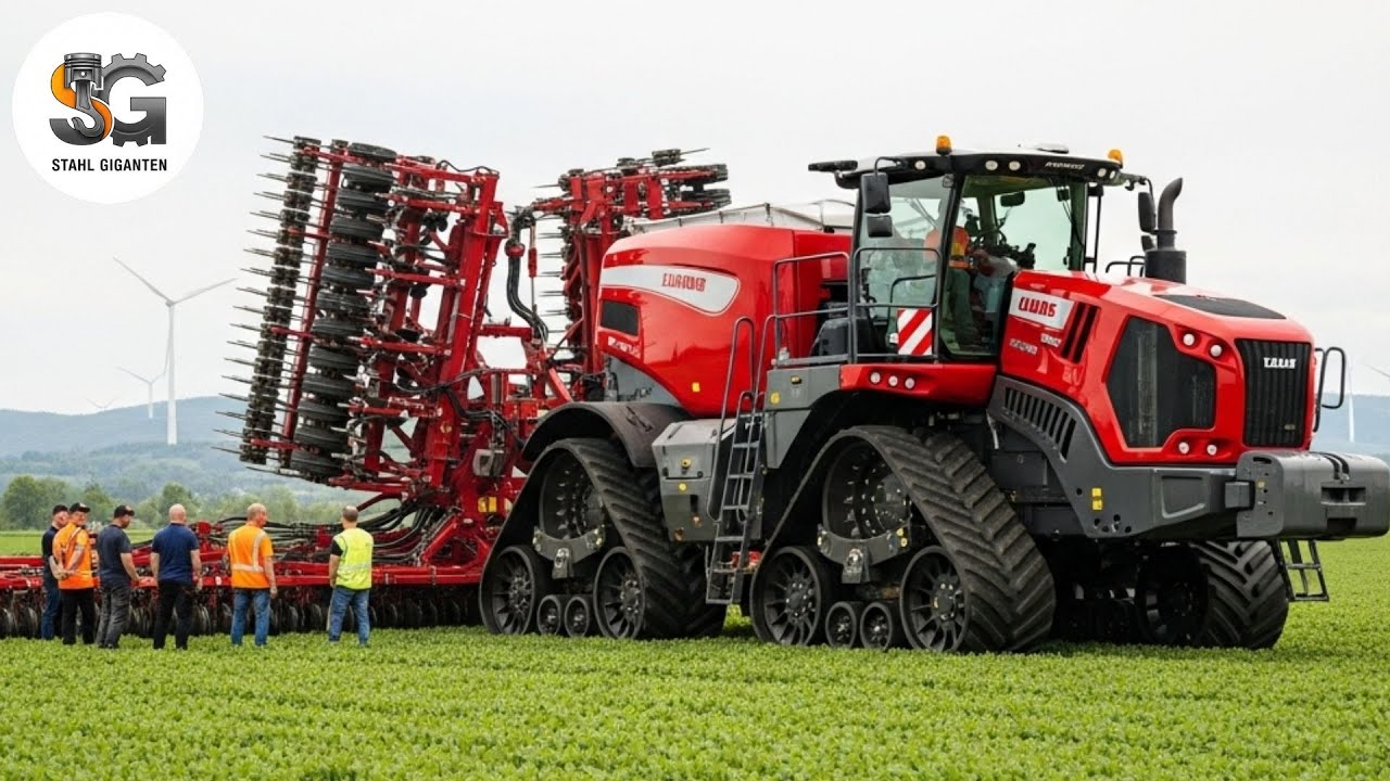 Wie der Claas Xerion 12.650 das Feld mit MAXIMALER ZUGKRAFT dominiert | 95 GIGA MASCHINEN