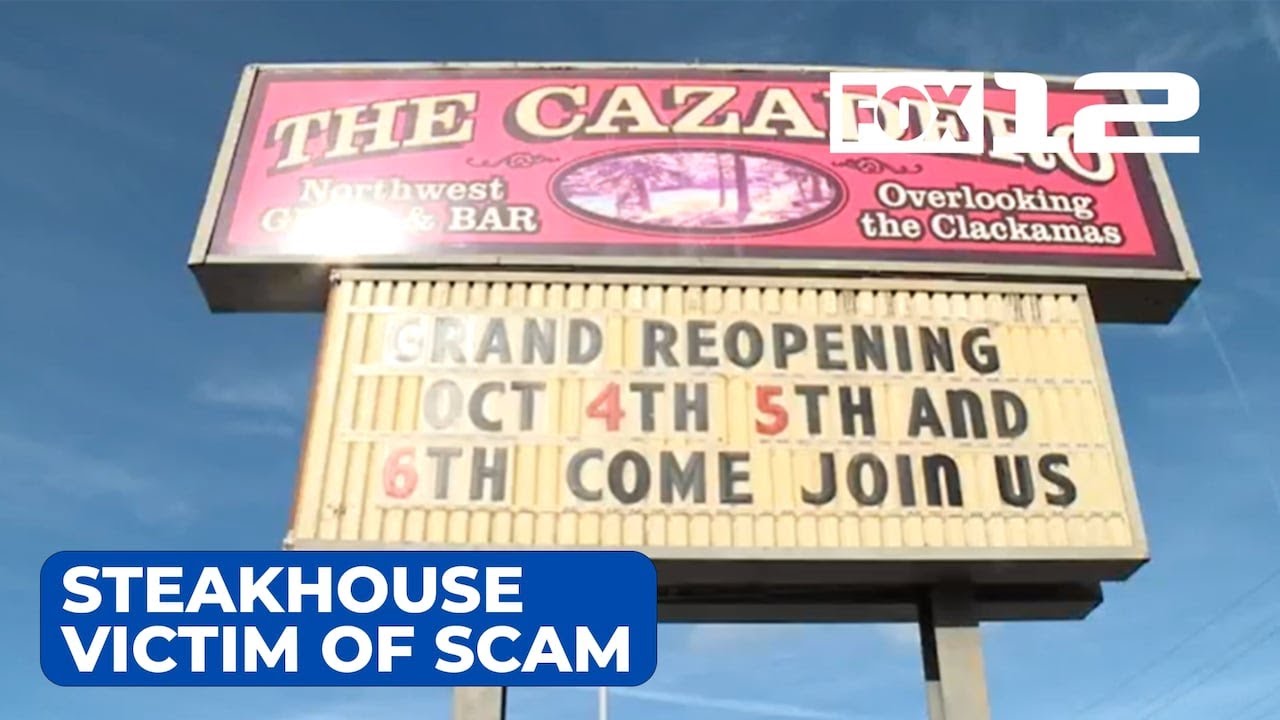 'I’m a little scared’: Estacada’s Cazadero Steakhouse falls victim to scam, loses thousands