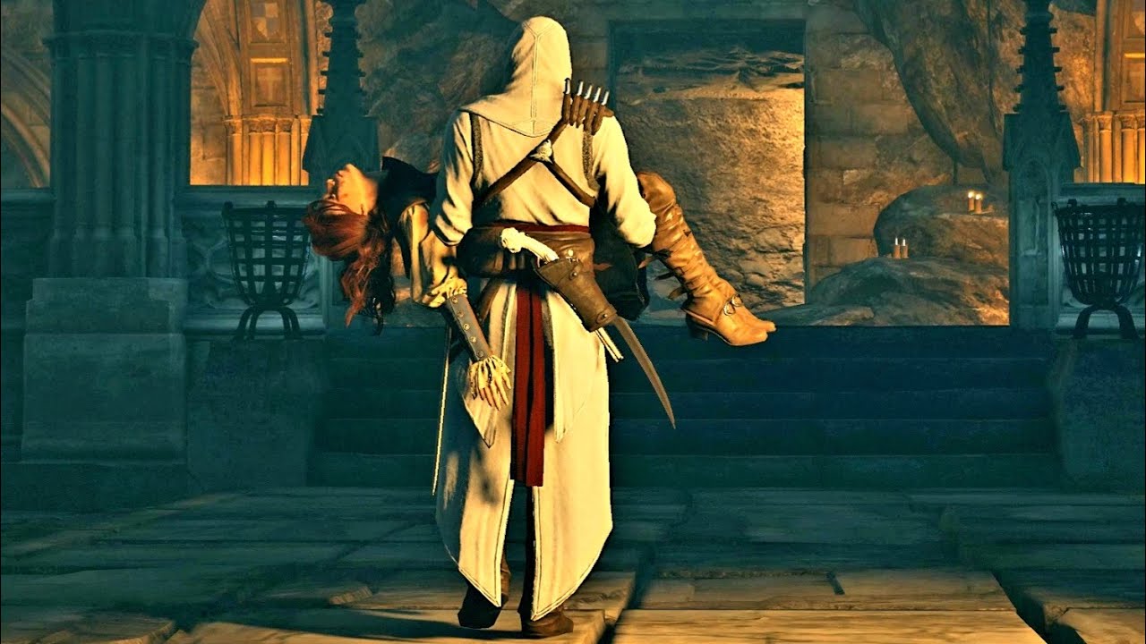 Assassin's Creed Unity: Stealth kill François Thomas & Elise Death Scene
