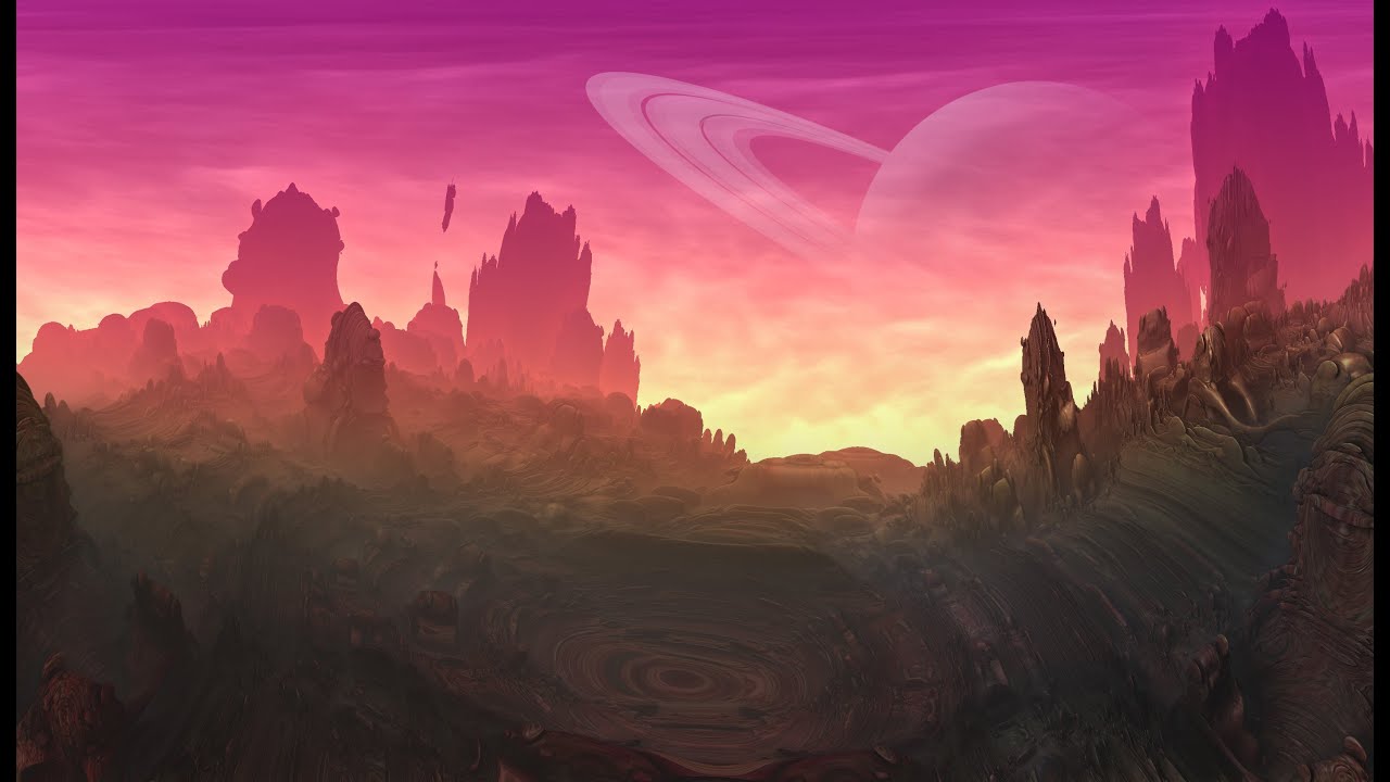 The Forbidden Planet - a relaxing ambient alien world soundscape
