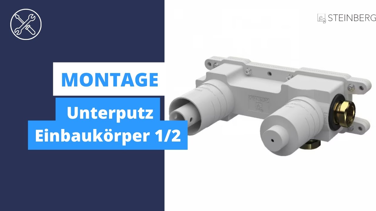 Unterputz Einbaukörper 1/2 |Montage | Steinberg