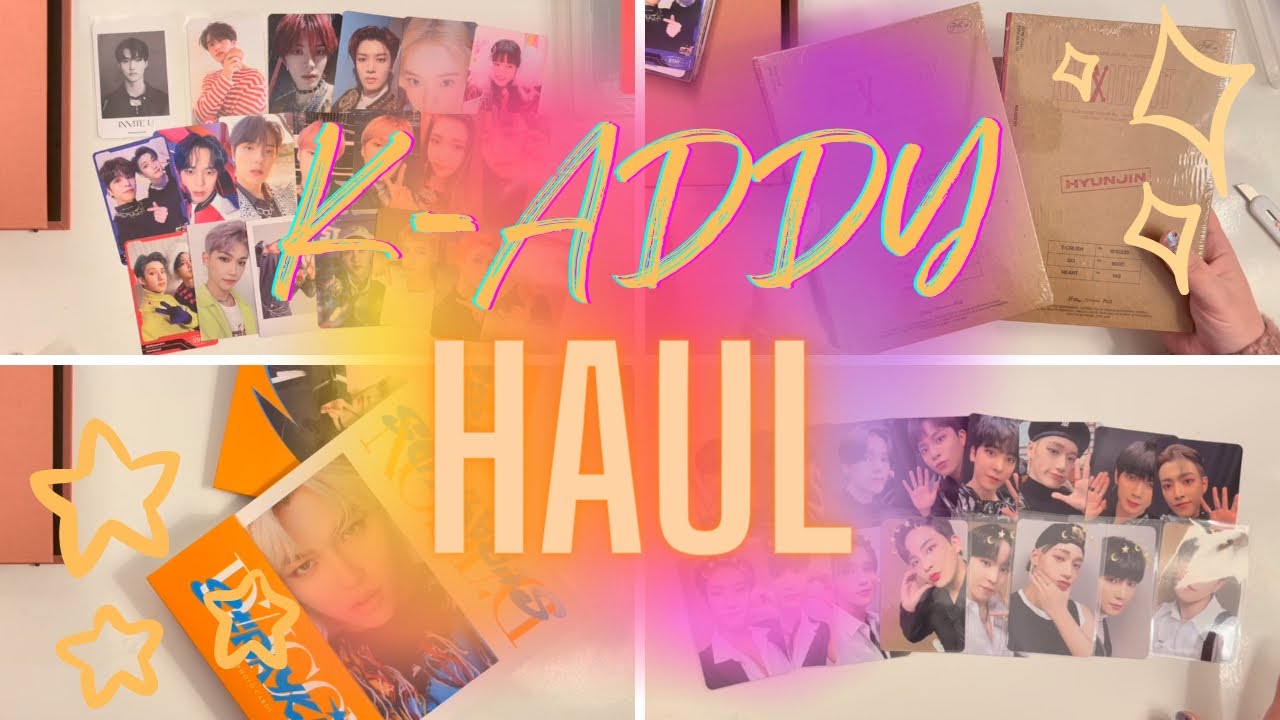 ☀️Kpop & more K-Addy Haul!☀️ [Stray Kids, ATEEZ & friends~]